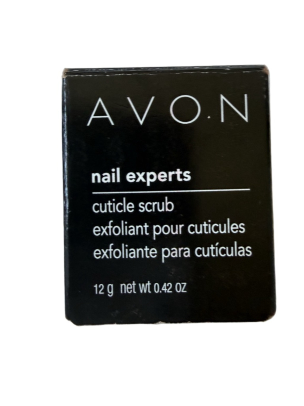 NWT Avon Nail Experts Cuticle Scrub 0.42 oz